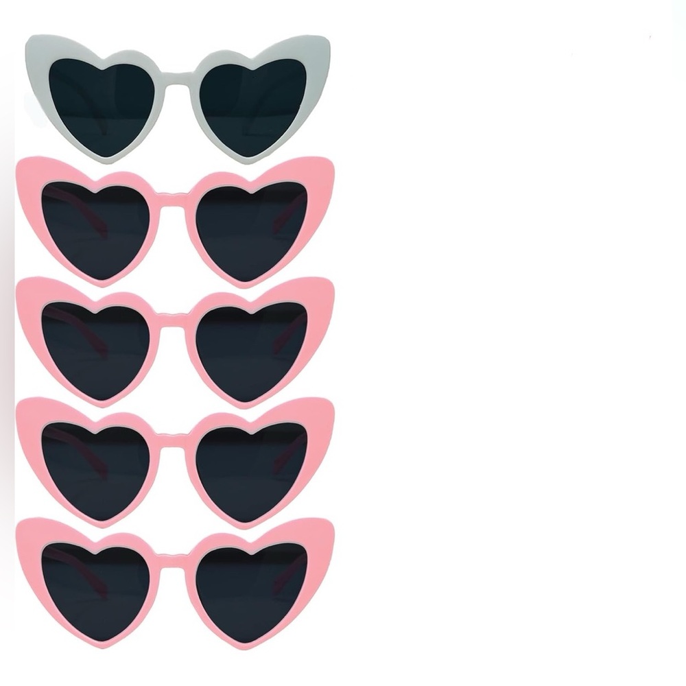 Heart sunglasses bride sunglasses bachelorette sunglasses wedding party glasses
